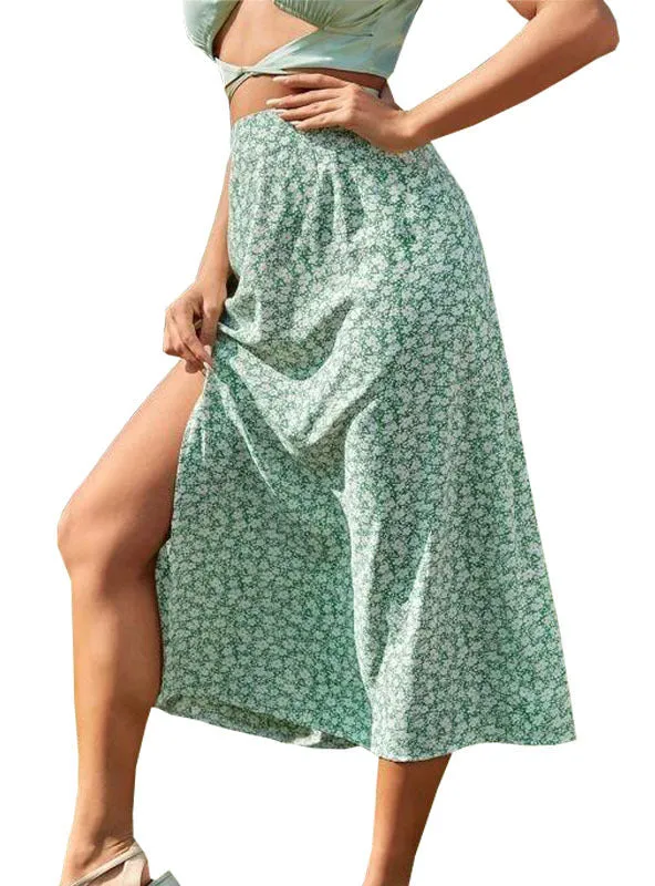 Latest Printed Sexy Bandage Skirt Bottoms