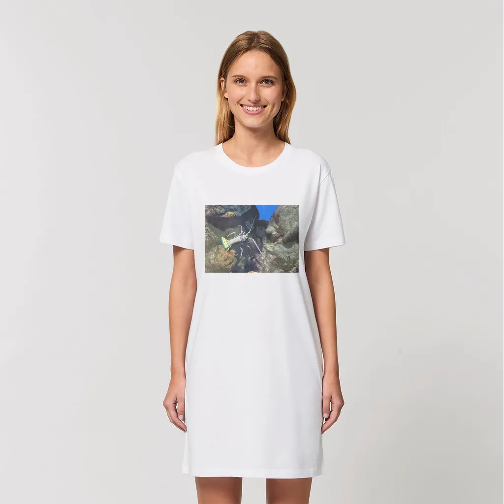 Lobster Organic T-Shirt Dress