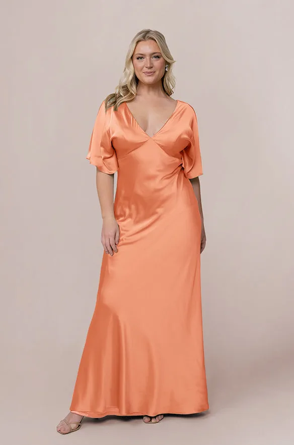 Maya Satin Dress | Made To Order