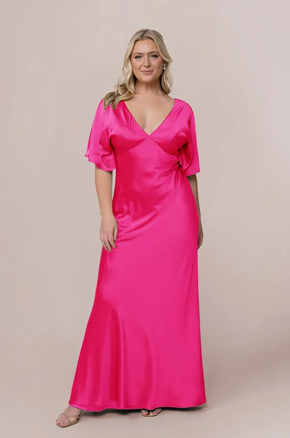 Maya Satin Dress | Made To Order