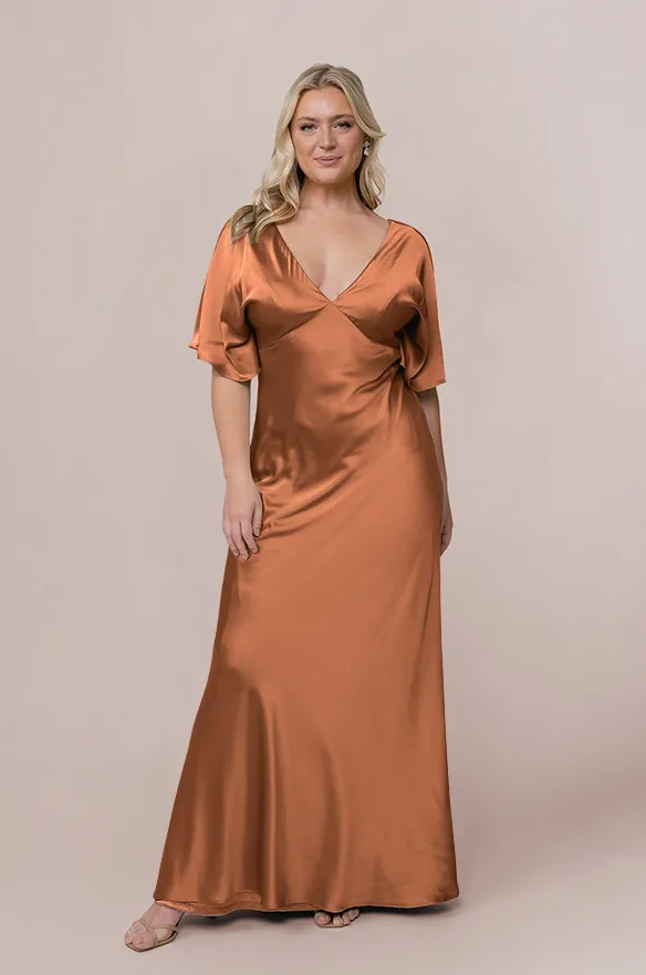 Maya Satin Dress | Made To Order