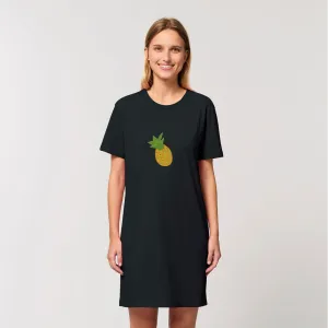 Pineapple Organic T-Shirt Dress