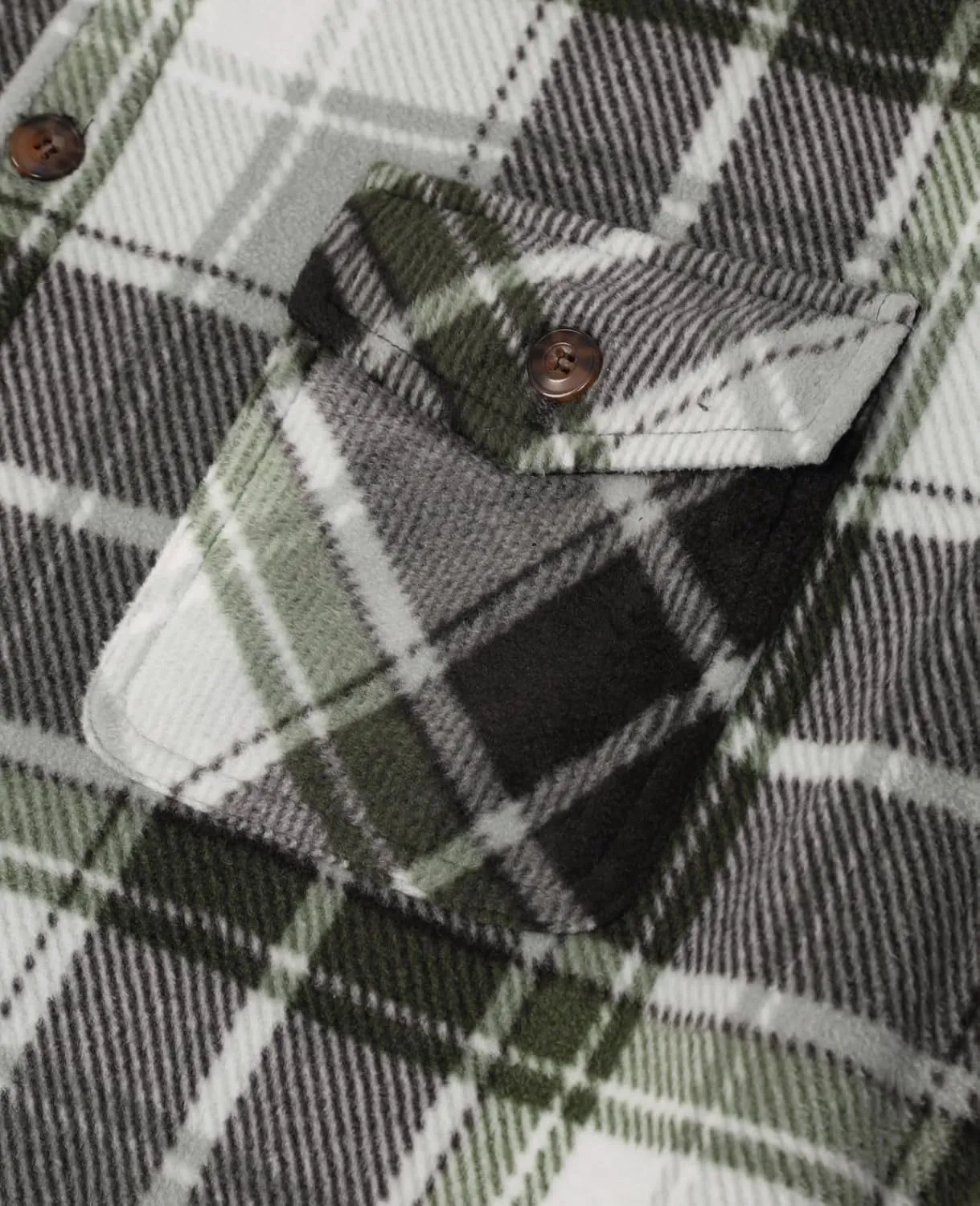 ThCreasa Mens Sherpa Fleece Lined Flannel Shirt Jacket Warm Button Down Plaid Shirt-Jac