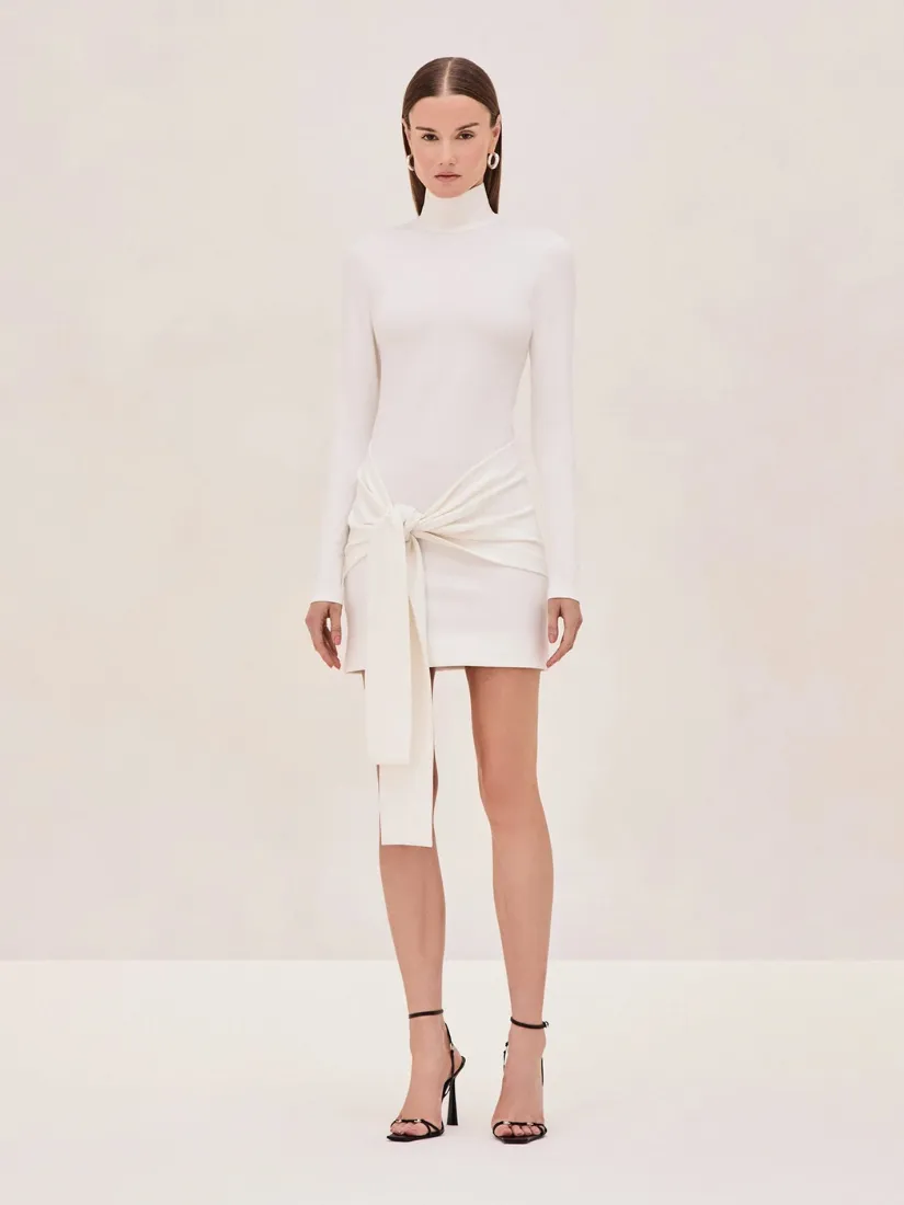 Tracee Short Dress White