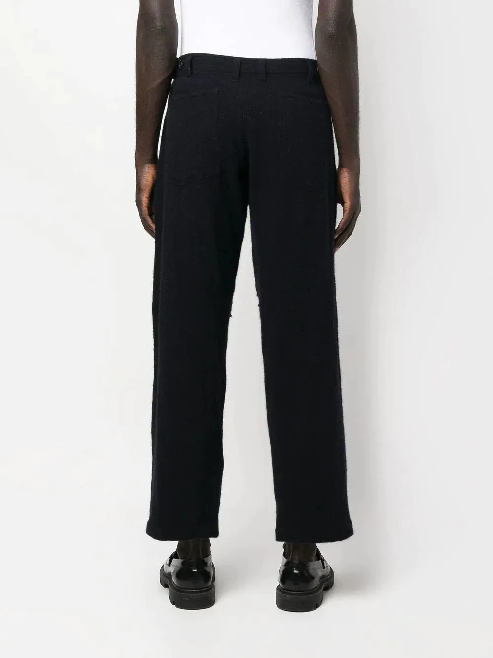 Wool Broad Cloth Tartan Pants