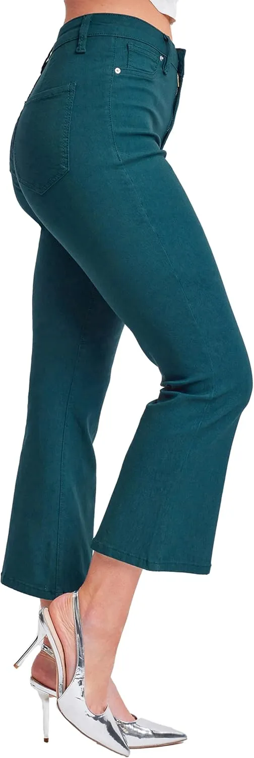 YMI Women's Hyperstretch Cropped Straight Leg