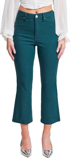 YMI Women's Hyperstretch Cropped Straight Leg